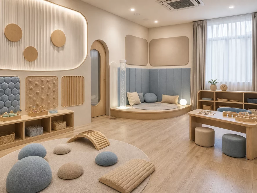 Màu sắc phòng ngủ 9m2 hiện đại tạo cảm giác bình yên