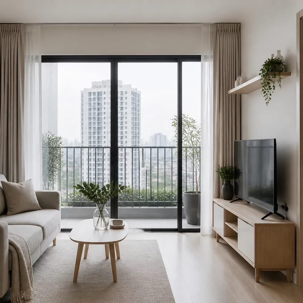 Có nên tự tay trang trí phòng khách chung cư không? - trang trí chung cư