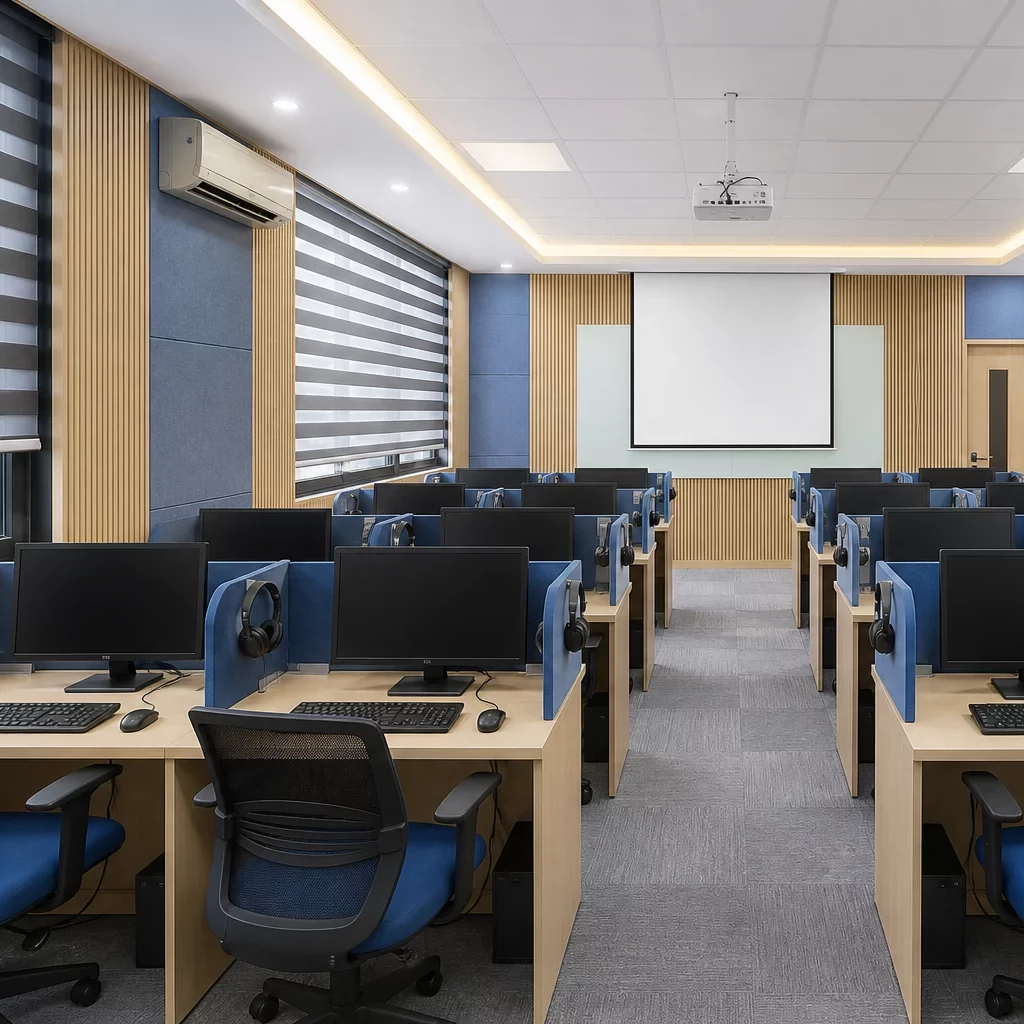 Trang trí nội thất phòng tắm hiện đại với tông màu trung tính.
