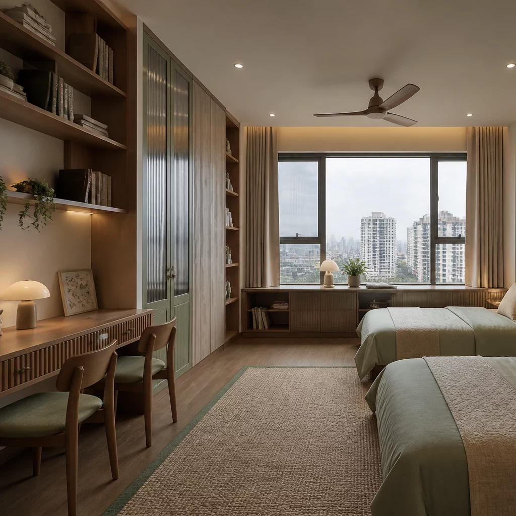 Thi công nội thất chung cư 3 phòng ngủ hiện đại