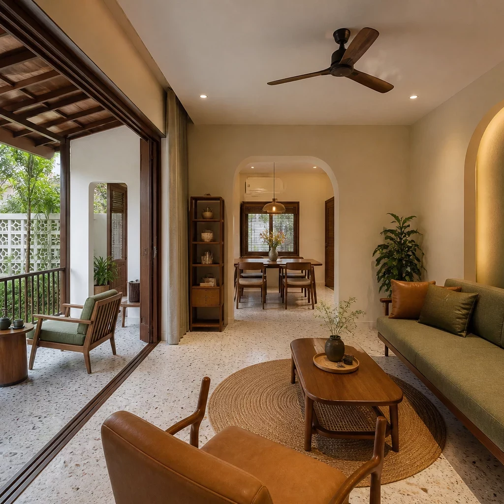 Thi công nội thất chung cư penthouse sang trọng