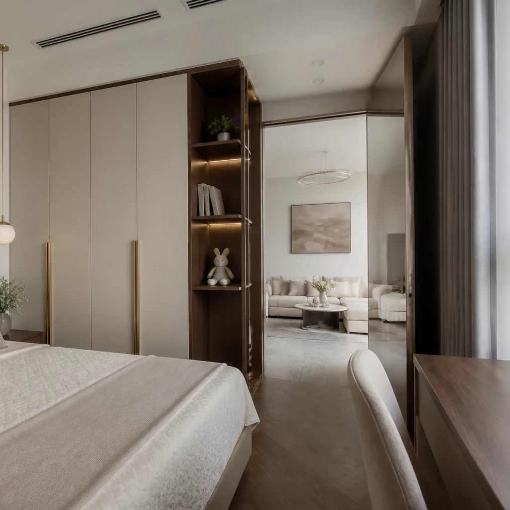 Phòng ngủ chung cư chất lượng giấc ngủ