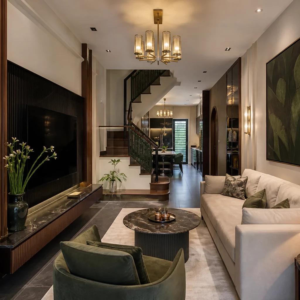 Dự án thi công nội thất nhà phố Quận 7