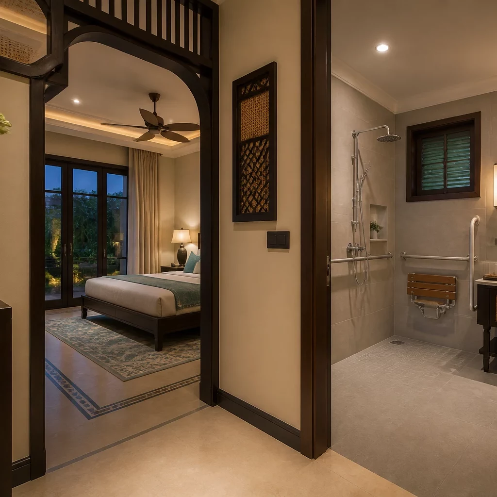 Thi công nội thất nhà phố phong cách Đông Dương
