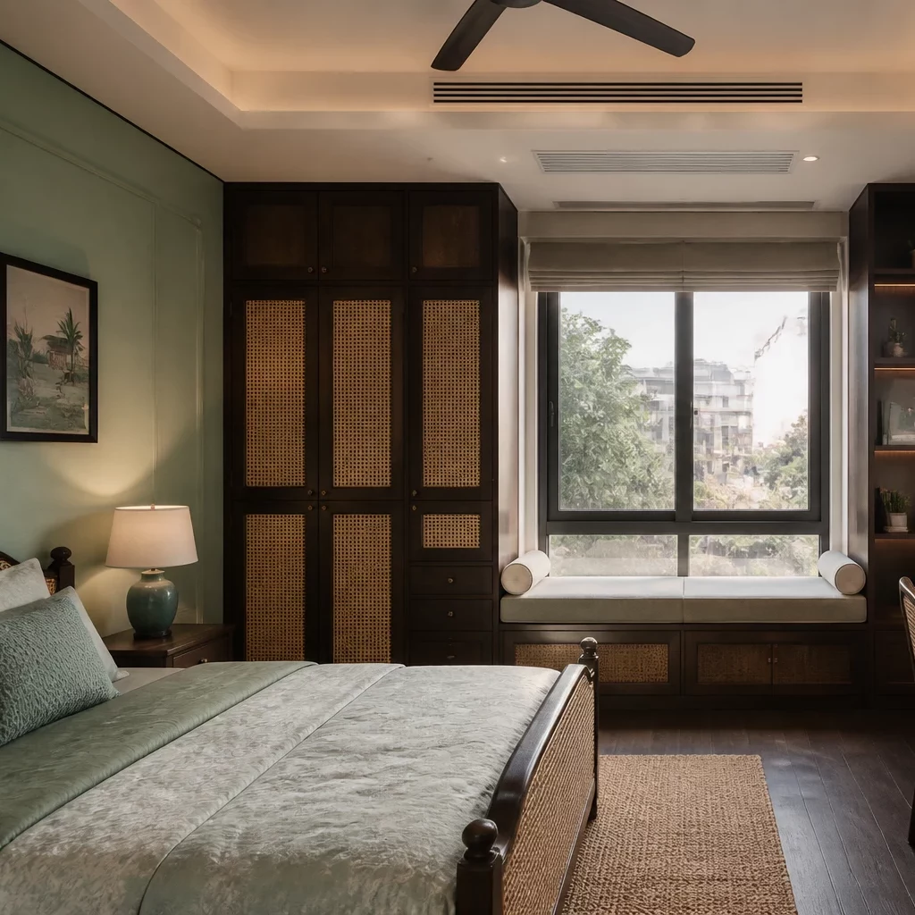 Mẫu công trình thi công nội thất phong cách Indochine