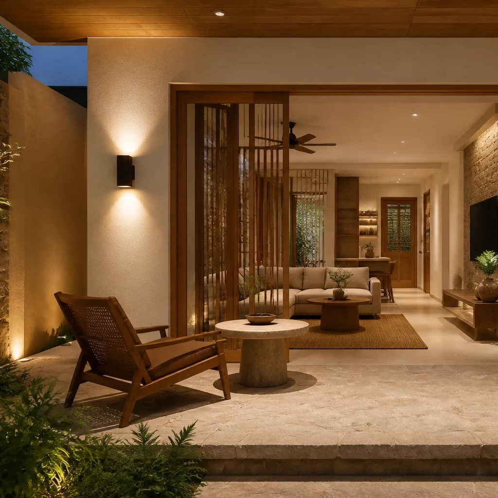 Đơn vị thiết kế nội thất nhà cấp 4 uy tín — tủ bếp âm tường sang trọng