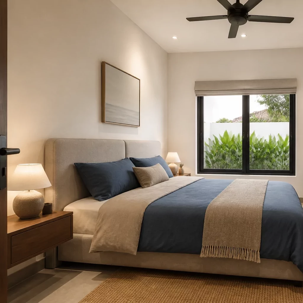 Phòng ngủ tối giản cho nhà cấp 4 — tối ưu ngân sách