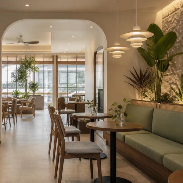 Thiết kế nội thất nhà phố đẹp — bếp chữ U Scandinavian tỷ lệ chuẩn xác