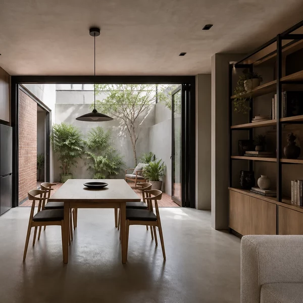 Tủ bếp gỗ công nghiệp phủ Acrylic kết hợp mặt đá thạch anh bền đẹp
