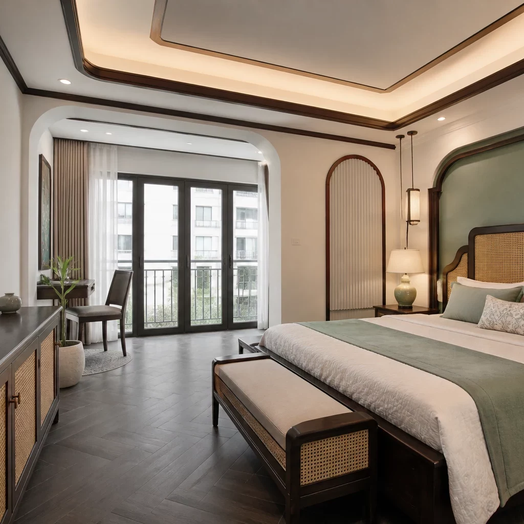 Thiết kế nội thất phòng ngủ từ 15 đến 25m2