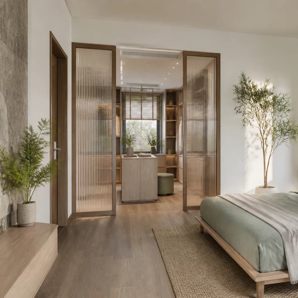 Thiết kế nội thất phòng ngủ phong cách Scandinavian