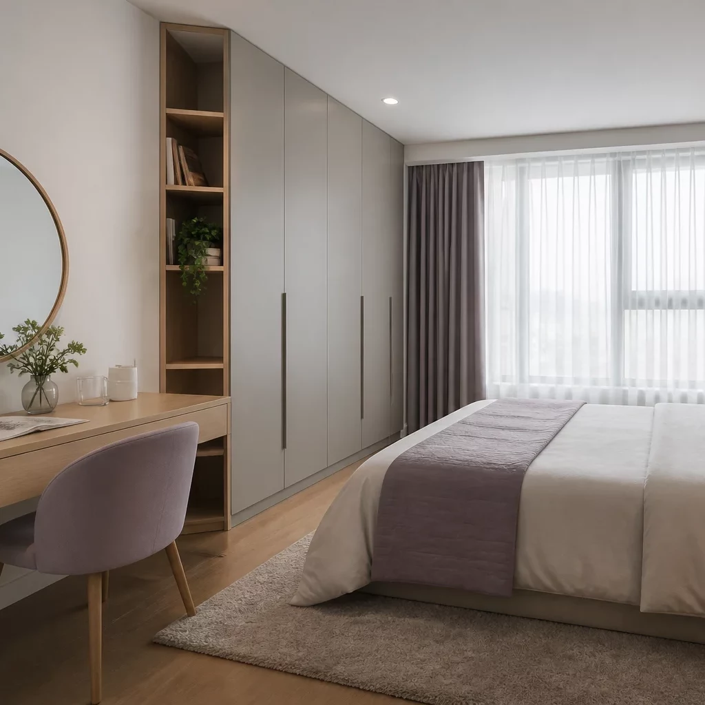 Thiết kế nội thất phòng ngủ dưới 15m2