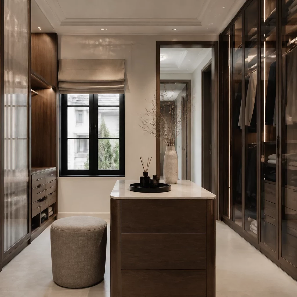 Biệt thự cổ điển với nội thất gỗ chạm khắc cầu kỳ và quý phái