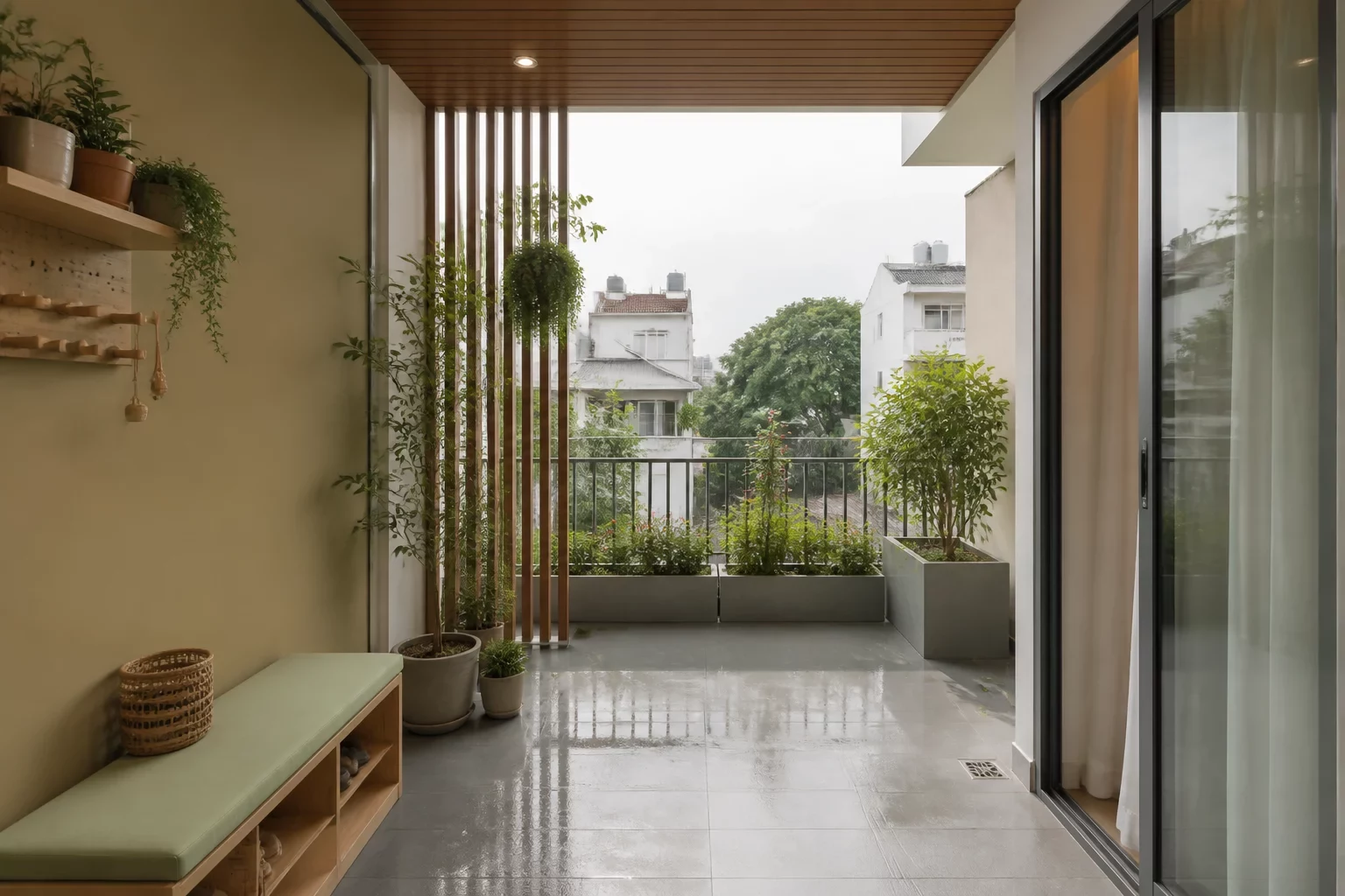 Phòng khách nhà phố - Thi Công Nội Thất Nhà Phố