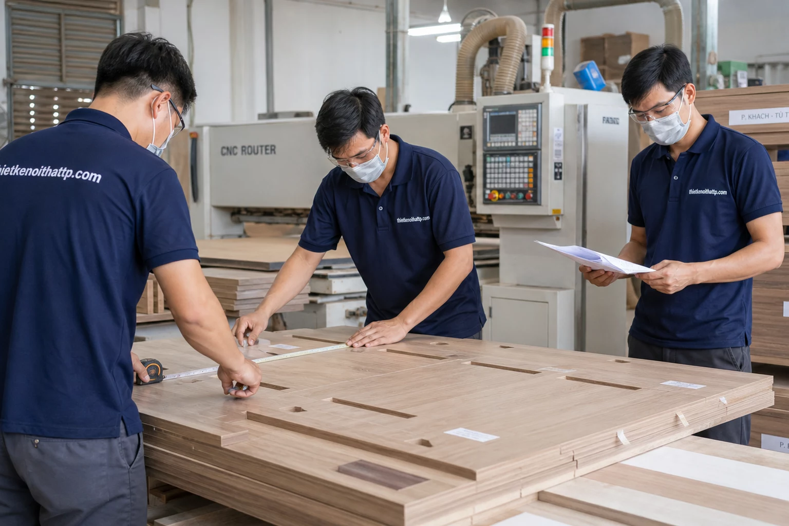 Sản xuất tại xưởng