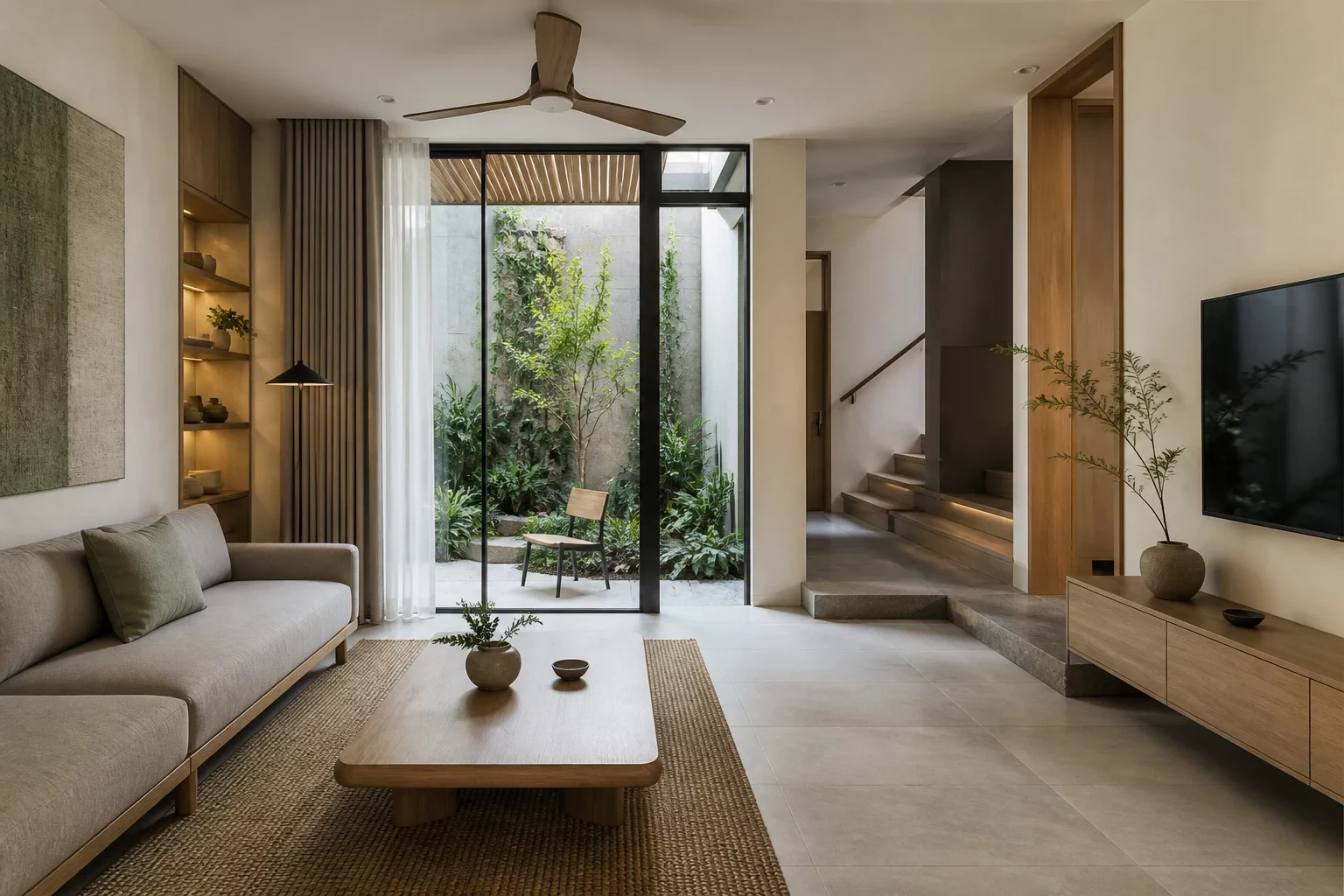 Phòng ăn liên thông - Thiết Kế Nội Thất Nhà Phố