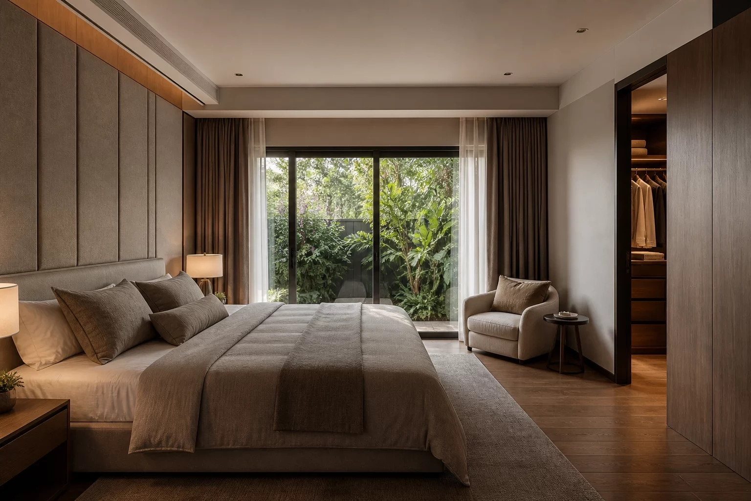 Thiết kế 2D & phối cảnh 3D - Thiết kế nội thất phòng ngủ