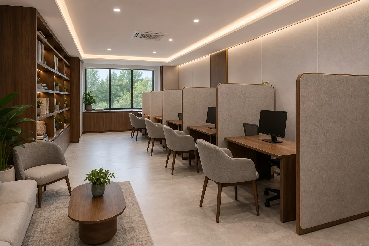 Khảo sát mặt bằng & tư vấn concept - Thiết Kế Nội Thất Văn Phòng