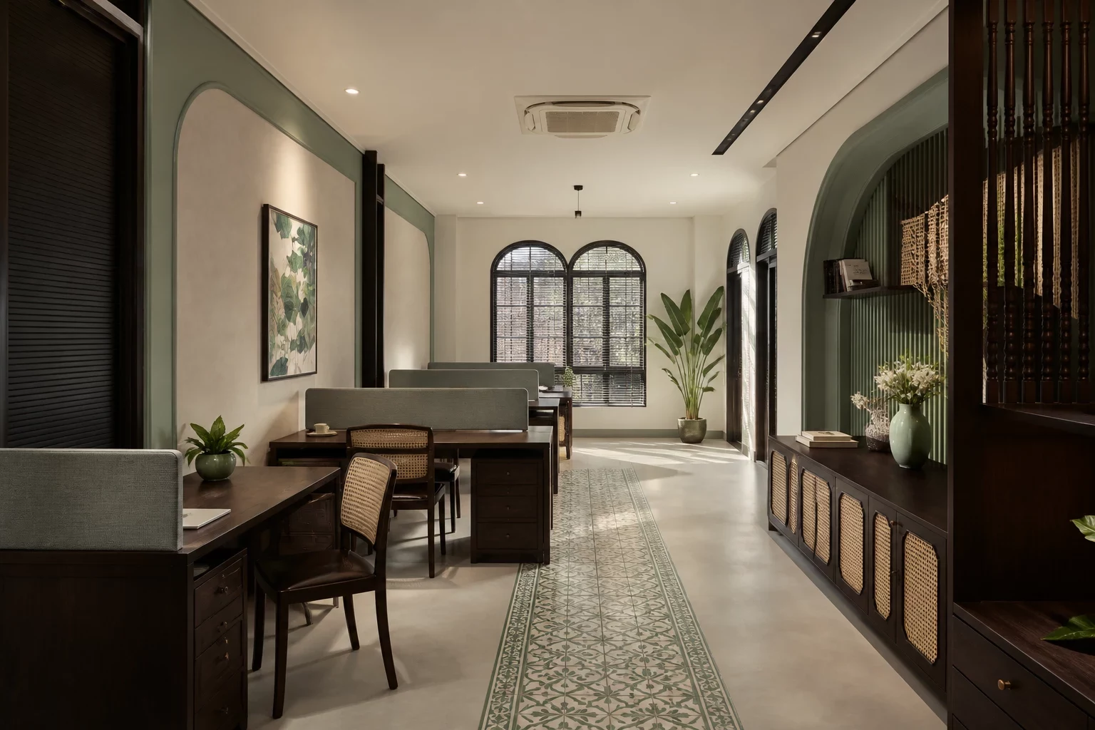 Sản xuất & thi công cuốn chiếu - Thiết Kế Nội Thất Văn Phòng