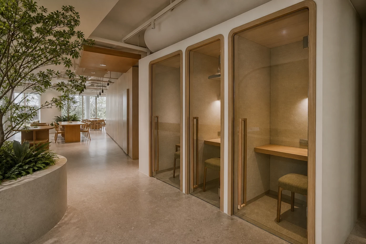 Không gian co-working - Thiết Kế Nội Thất Văn Phòng
