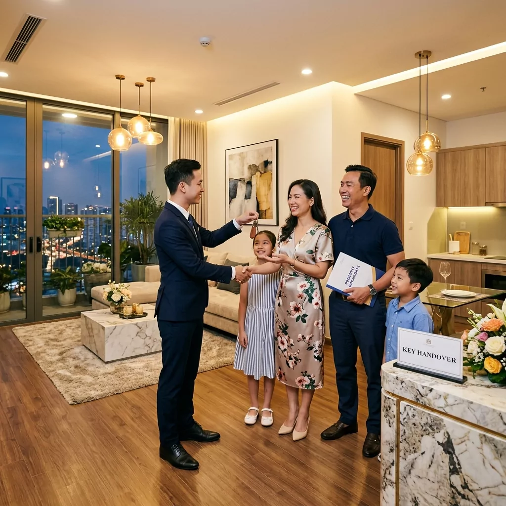Bàn giao & bảo hành 5 năm - Thiết Kế Nội Thất Chung Cư