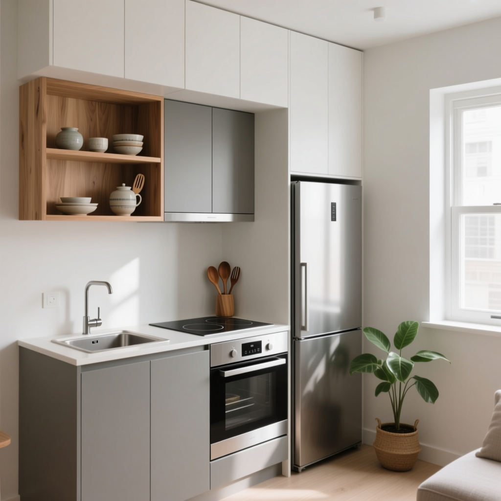 Mẫu thiết kế chung cư mini tối giản phong cách Nhật Bản