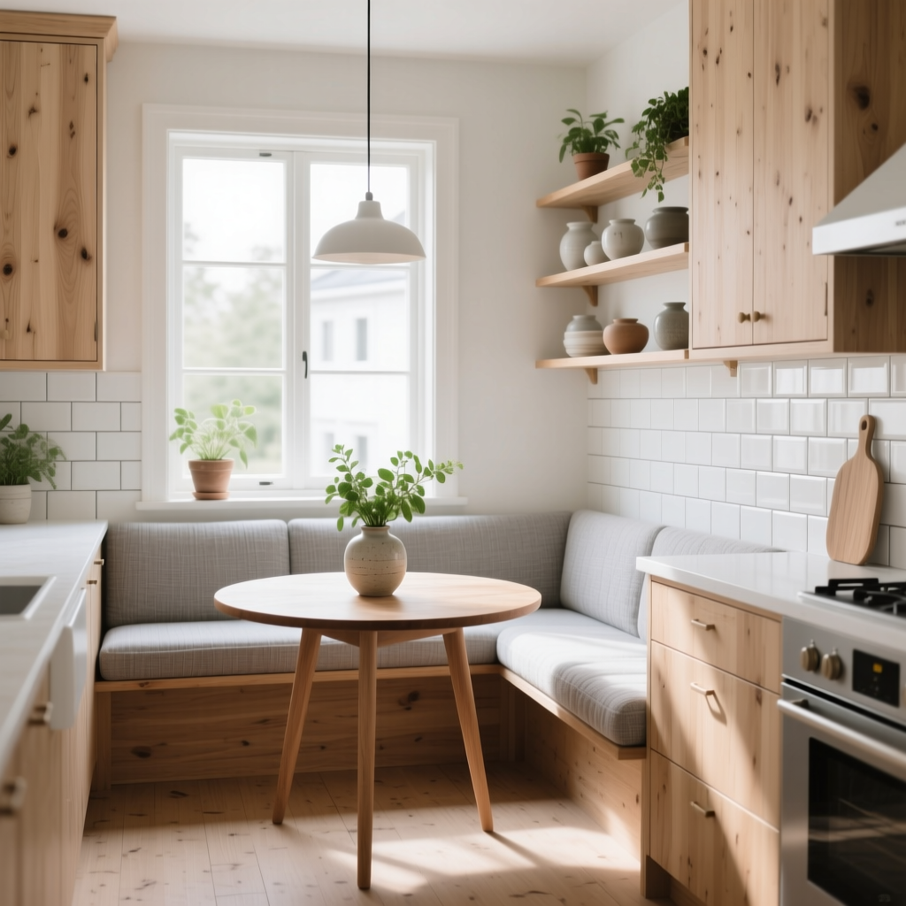 mẫu decor nhà bếp hoàn thiện bởi Thiết Kế Nội Thất TP