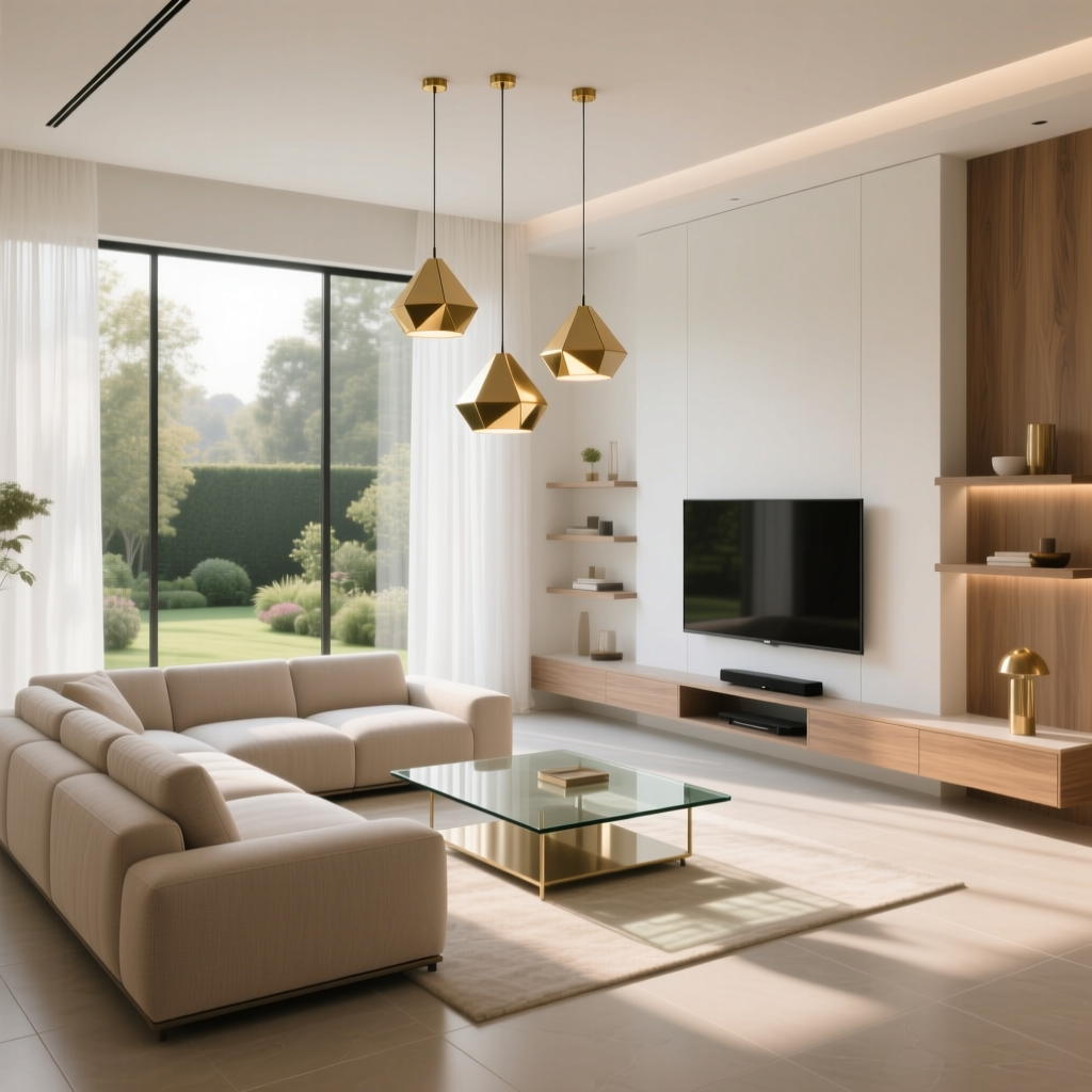 Nội thất phòng cưới tone màu tối giản hiện đại